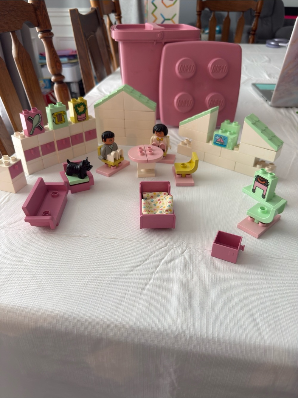 VINTAGE Duplos Betsy’s Bedroom Set